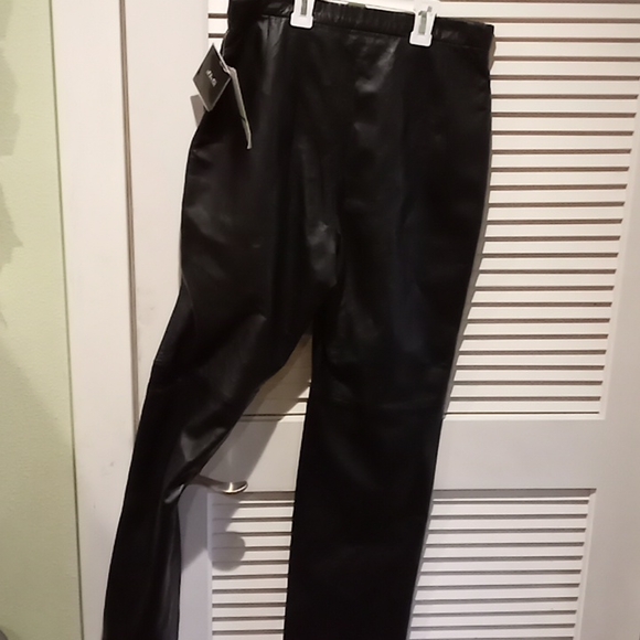 Women's leather pants - Picture 4 of 5